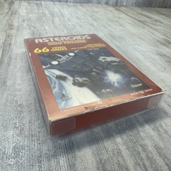 Atari 2600 Asteroids Video Computer System Game Program Complete Box VGC - Picture 15 of 15